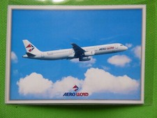 AERO LLOYD AIRBUS A 321 / CARTE DE COMPAGNIE / AIRLINE ISSUE