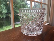 Block 24% Lead Crystal Ice Bucket Poland