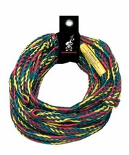 Tow Rope For 4 Person for Towable Tubes 9/16",4150 pound Tensile strength 60 Ft