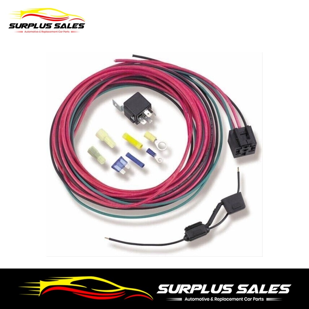 Holley Electric Fuel Pump Relay Kit 12 Volt 30 amp HO12753 for sale