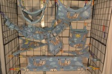 Sugar Glider Cage set, SK132 Rat  Sugar Glider Accessories, Flying Squirrel, 