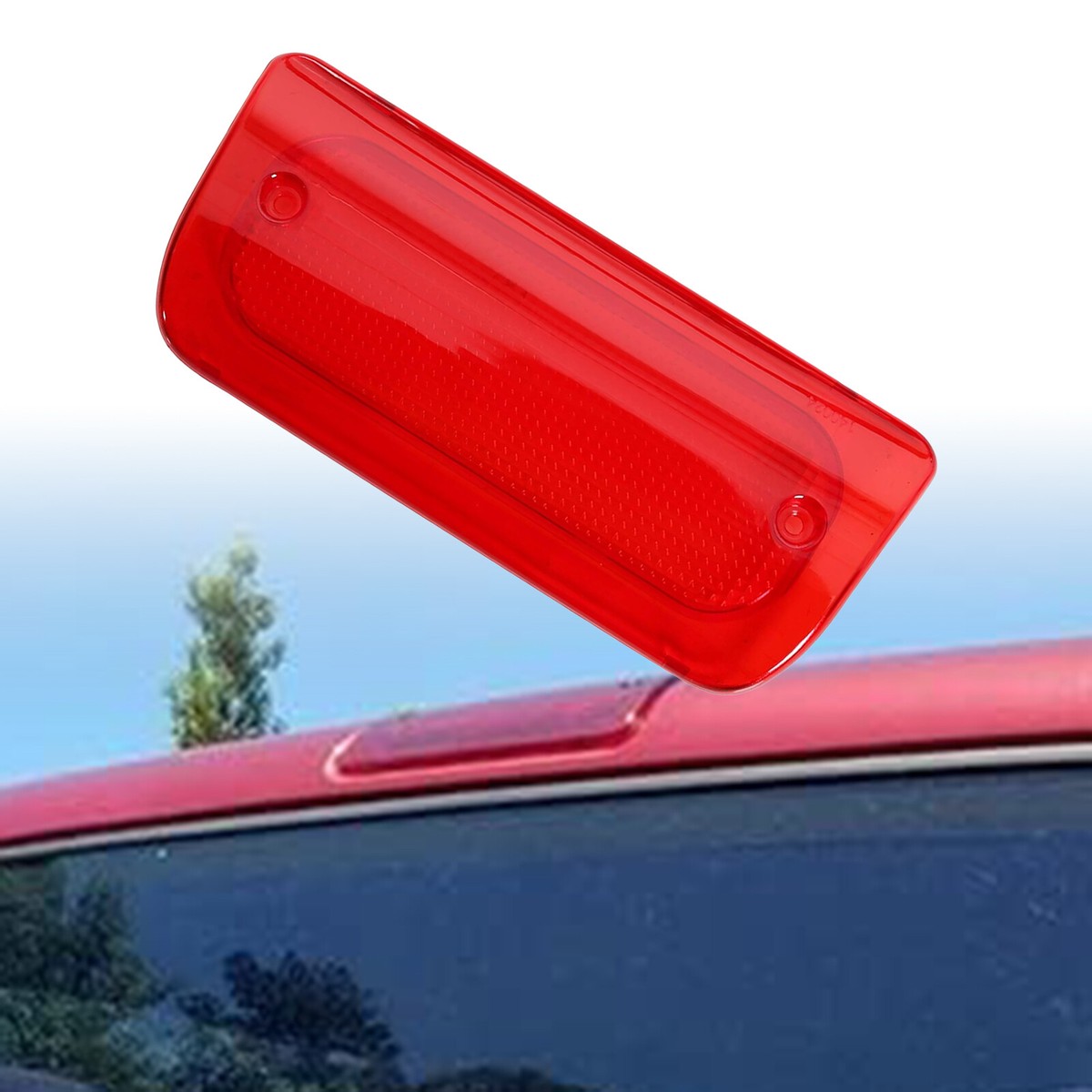 Smoked 3rd Brake Light Smoke Lens Third Brake Light Cover For 1994-2004 Chevy S-10 & GMC Sonoma Extended Cab S10 3rd Brake Light - Foto 3