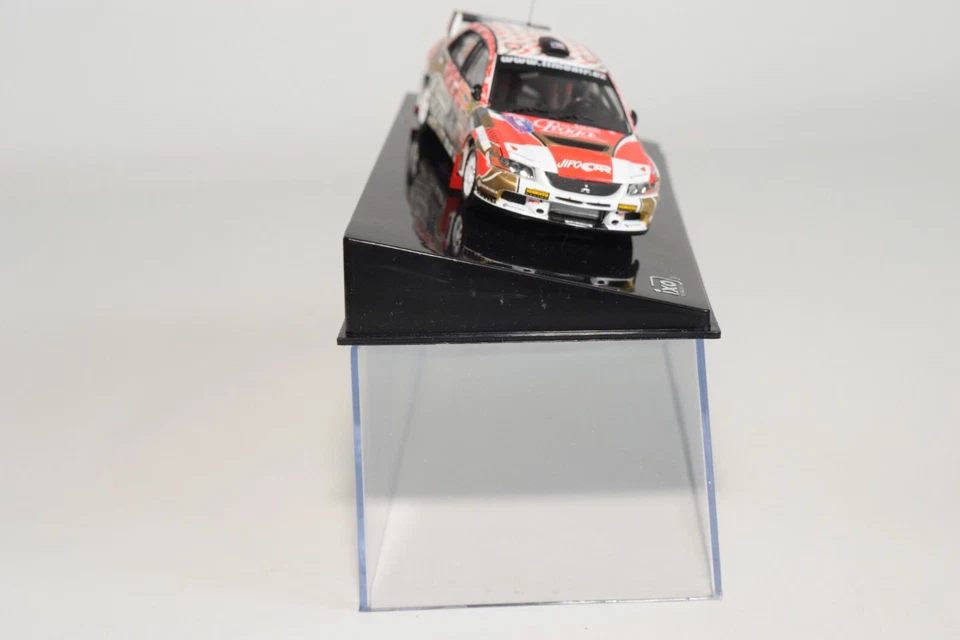 B21 1:43 IXO RAM395 MITSUBISHI LANCE EVO IX #31 GANADOR P-WRC AUSTRALIA 2009 SIN USAR, EN CAJA Foto 4 de 4