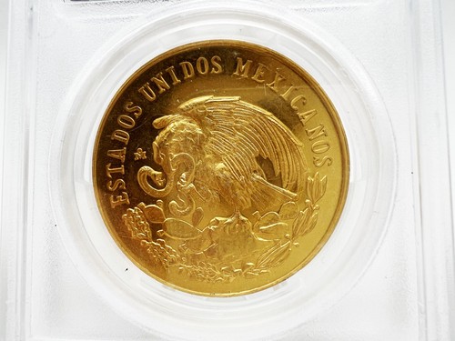 Mexico 1962 Cinco De Mayo Battle of Puebla 1862 Gold Medal PCGS SP67 - Picture 4 of 4