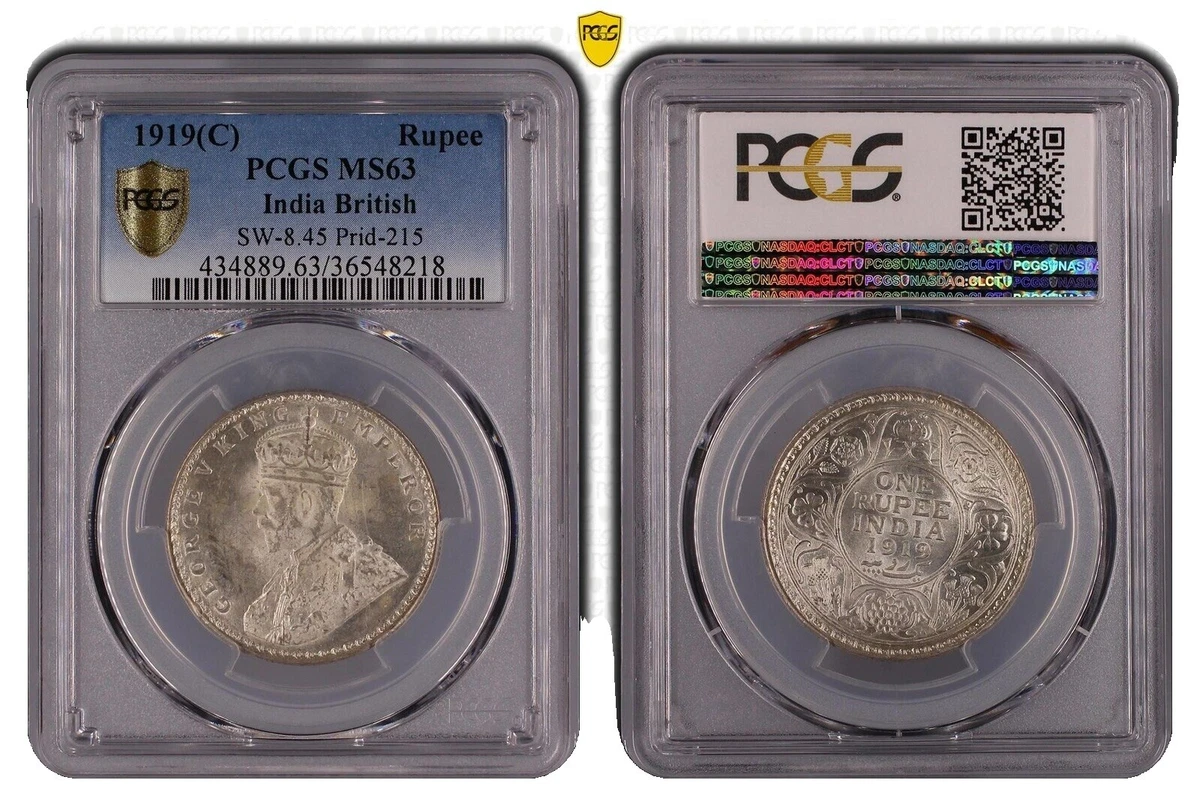 MS 63 Graded Indian Coins for sale | eBay
