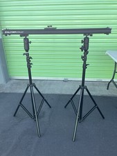 DIGITAL JUICE SLYDER DOLLY 40" LINEAR TRACKING SYSTEM CAMERA MOUNT w 8ft TRIPODS