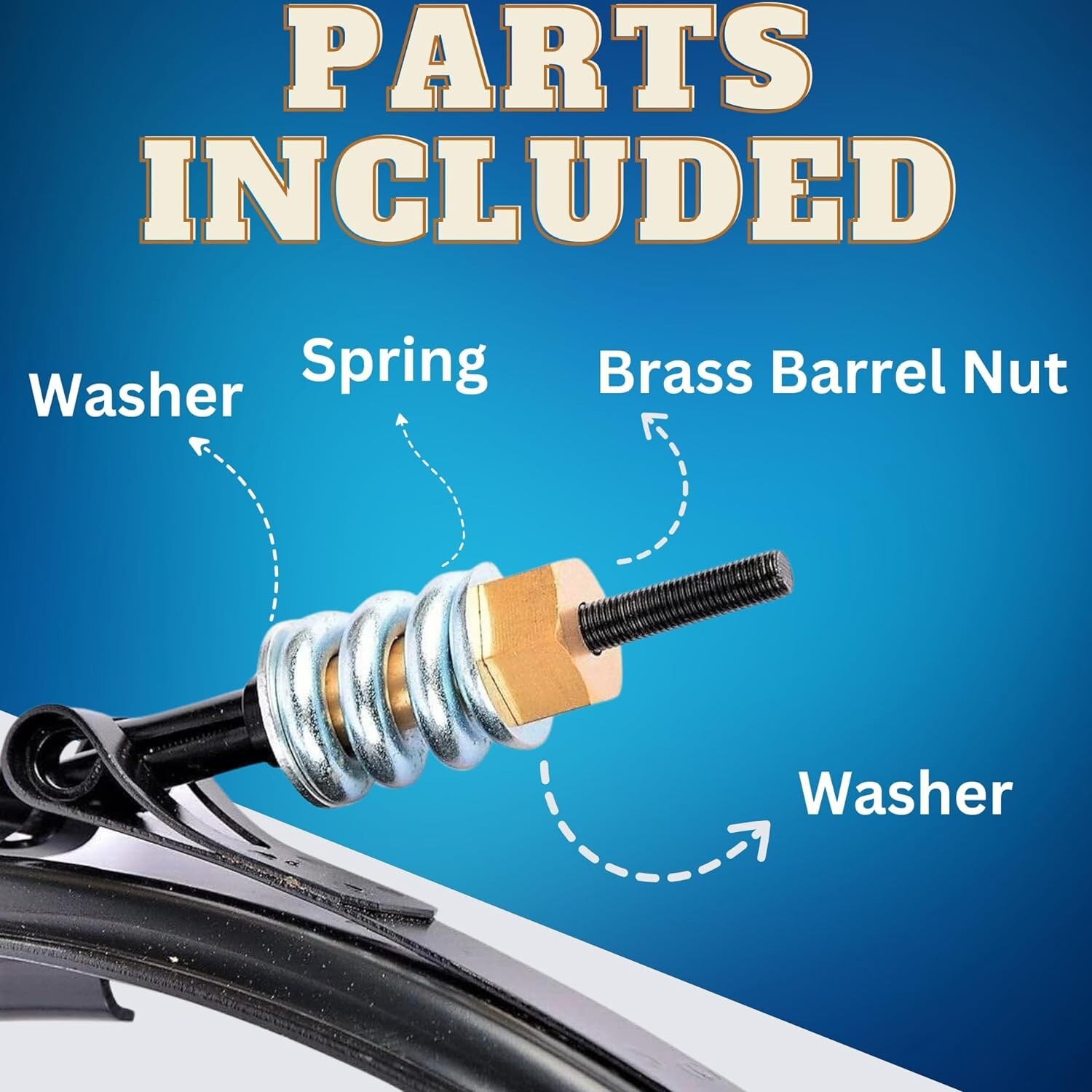 Spring Barrel Nut Assembly Compatible w/ Pentair FNS Clean & Clear Quad