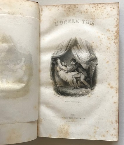 LA Cabane de L'Oncle Tom (Uncle Tom's Cabin) - 1853 - FIRST FRENCH EDITION - Picture 6 of 11