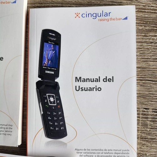 Samsung 2006 Cingular Raising The Bar English & Spanish Manual User Guide - 第 7/9 張圖片