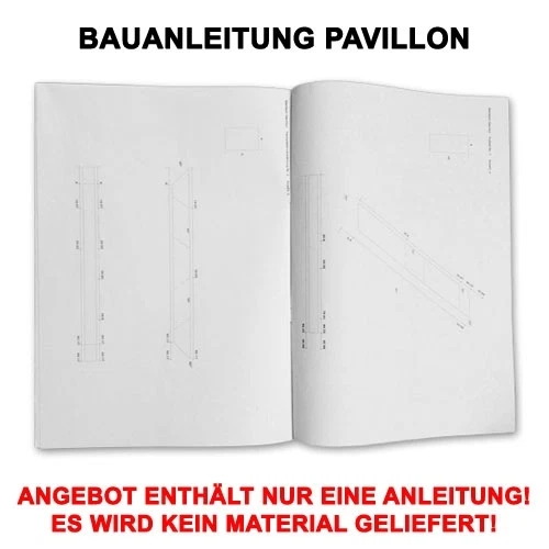 PROFI BAUANLEITUNG GARTEN PAVILLON GARTENHAUS 5-ECKIG MIT CD MASSIVE AUSFÜHRUNG - Bild 1 von 1