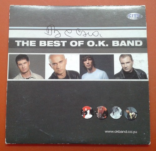 CD The Best Of O.K. Bend Ne Mogu Da podnesem City Records Goran Gluhakovic