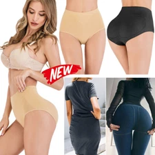 Womens Padded Panties Seamless Butt Underwear Lifter Hip Enhancer Briefs Shaper