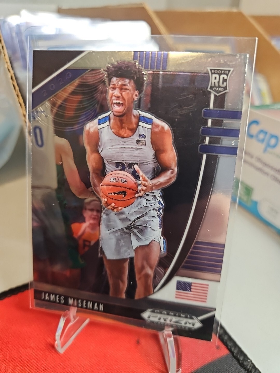 2020-21 Panini Prizm Draft Picks - Silver Prizm #2 James Wiseman (RC)