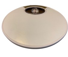 Counselor Vtg Retro White Bathroom Scale Mid Century Modern Home Sleek Minimal