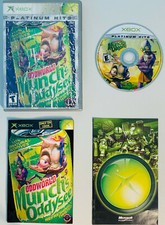 XBOX ODDWORLD: Munch's Oddysee COMPLETE Original Xbox 2001 TESTED WORKS GREAT 