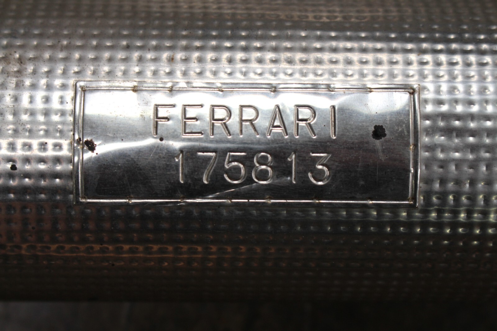 Ferrari 456 M, RH, Right, Front Exhaust Pipe, Used, P/N 175813