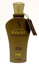 DEVOTED CREATIONS "SUPREME POWER" TANNING BRONZER LOTION - 9.5Z - NEW - 58.RV