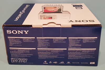 New Sony Printer Picture Station DPP-FP67 Digital Camera Card Slot Photo Display