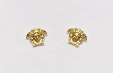 Versace VE 1283 Eyeglasses Golden Replacement Side Temple Icon Logo Genuine