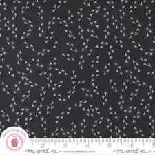 Moda BIRDSONG 48358 17  Raven Black Tonal   GINGIBER Quilt Fabric
