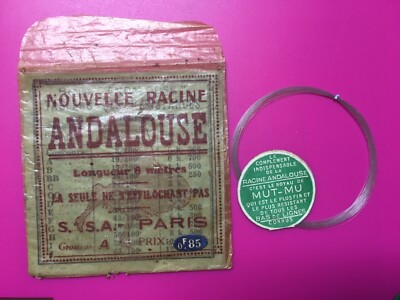 Pochette Collection RACINE ANDALOUSE - Pêche Moulinet Ancien