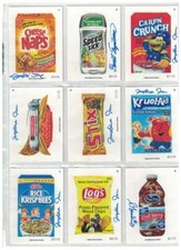 2015 TOPPS WACKY PACKAGES SERIES 1 COMPLETE SET ALL 110 ARTIST AUTOGRAPH CARDS