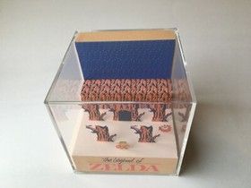 The Legend of Zelda Nintendo NES Classic First Dungeon Shadow Box Art 3.5"