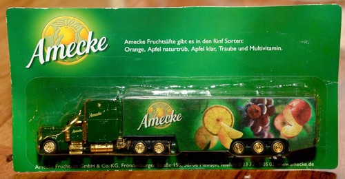 Amecke Modell LKW Werbung