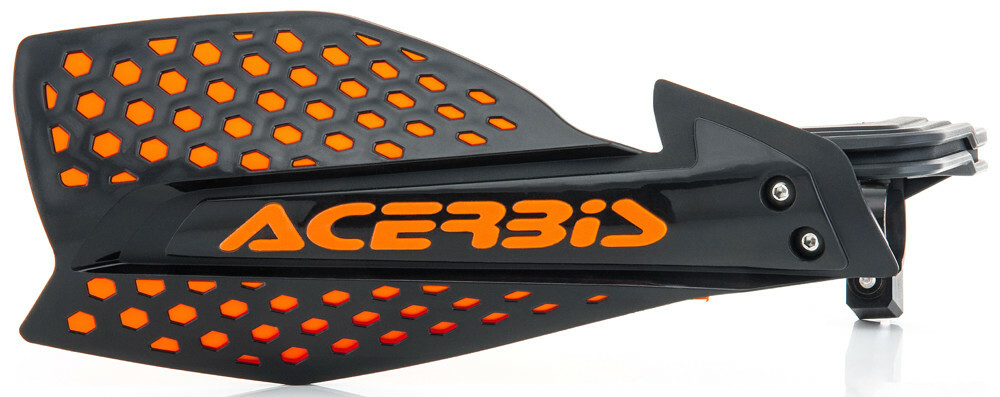 Acerbis X-Factor Handguards - Blue, For Motorcycles, With Carbon Fiber Look