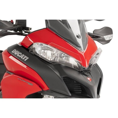 PROTECTION PHARES PUIG POUR DUCATI MULTISTRADA 950 S 2019 > 2023 TRANSPARENT