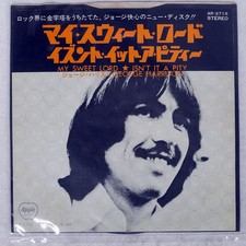 GEORGE HARRISON MY SWEET LORD APPLE AR2715 Japan VINYL 7