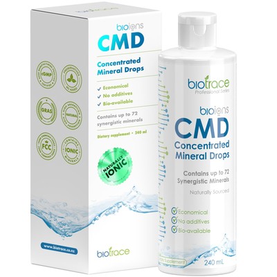 Dead Sea Trace Mineral Drops | 72+ Concentrated Trace Minerals, Ionic Liquid Mag