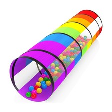 Kids Play Tunnel for Toddlers 70 x 21 Inch Colorful Pop-Up 1-3 ... FAST USA SHIP