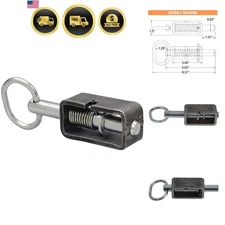 Spring Latch Assembly 5/8 Inch Trailer Gate Lock Utility Gate Lock Multiple