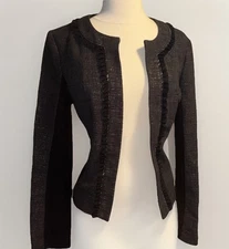 Women's Express Open Blazer Size Medium Office Career Long Sleeve Jacket