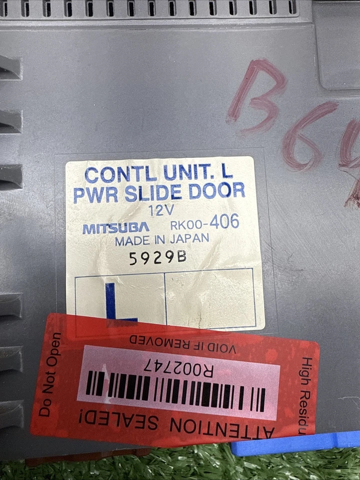 2005 2007 Honda Odyssey Power LEFT  Slide Door Control Module RK00-406 - Imagen 2 de 4