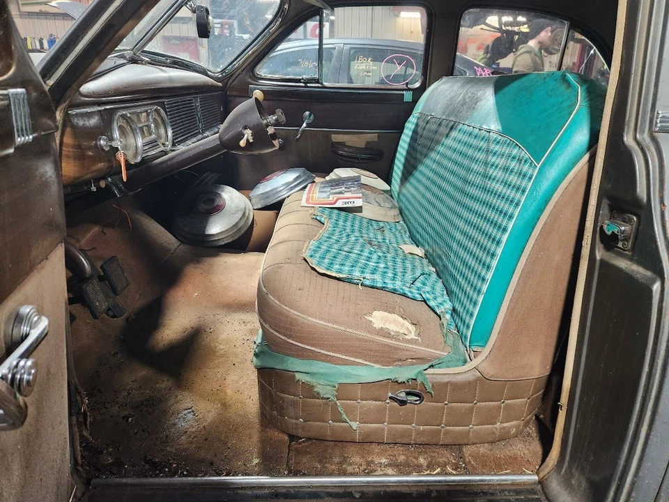 Columna de dirección marrón columna cambio se adapta a PACKARD 2206 1236689 1949 Foto 2 de 4