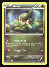 AXEW 67/101 Pokemon PLASMA BLAST