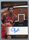 2017-18 PANINI ABSOLUTE OG ANUNOBY ROOKIE RELIC AUTO RPA 67/99 RC CHAMP