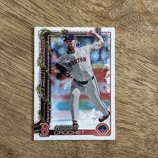2025 Topps Holiday Baseball #H22 Garrett Crochet Boston Red Sox