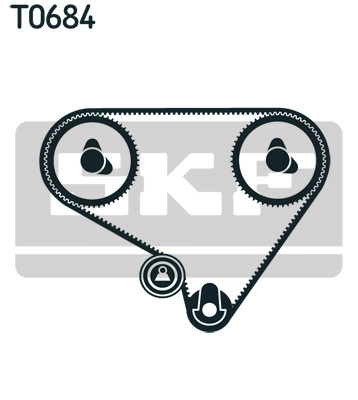 Zahnriemen-Kit SKF Vkma 92006 FüR OE 13028-0B700 - 13028-0B725 - 13028-0B785-image