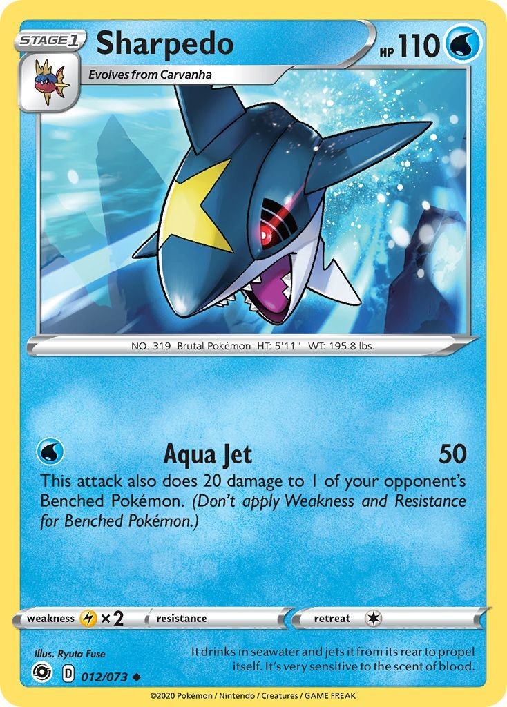 Sharpedo - 012/073 - Uncommon - Moderately Played