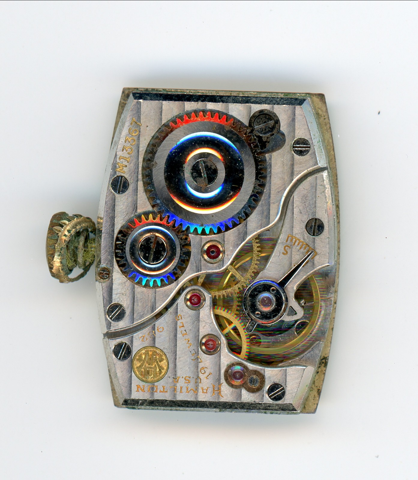 Hamilton 982 M Medallion movement running