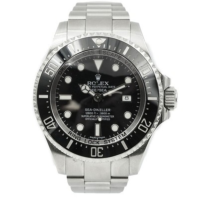 Rolex 116660 Sea-Dweller Deepsea 44mm Black Dial Stainless Steel B&P 2015