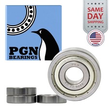 4 6200-ZZ Premium Metal Shield Ball Bearing C3 EMQ, 10x30x9, 6200 ZZ 6200z