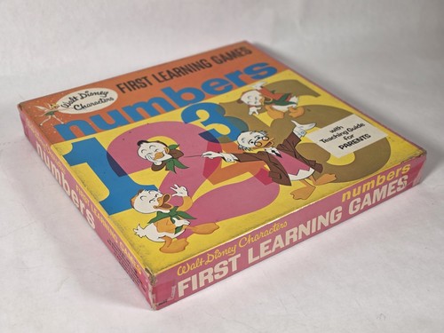 Walt Disney Characters • First Learning Games • Numbers • 1960s - Picture 7 of 12