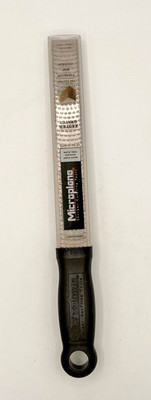 Microplane Premium Classic Zester Grater - Stainless Steel Blade - Made in USA