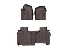WeatherTech FloorLiner for 2019-2025 GMC Sierra 1500 - 1st & 2nd Row, Cocoa