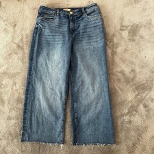 Kut From The Kloth Jeans Sienna Straight Leg High Rise Women's 12