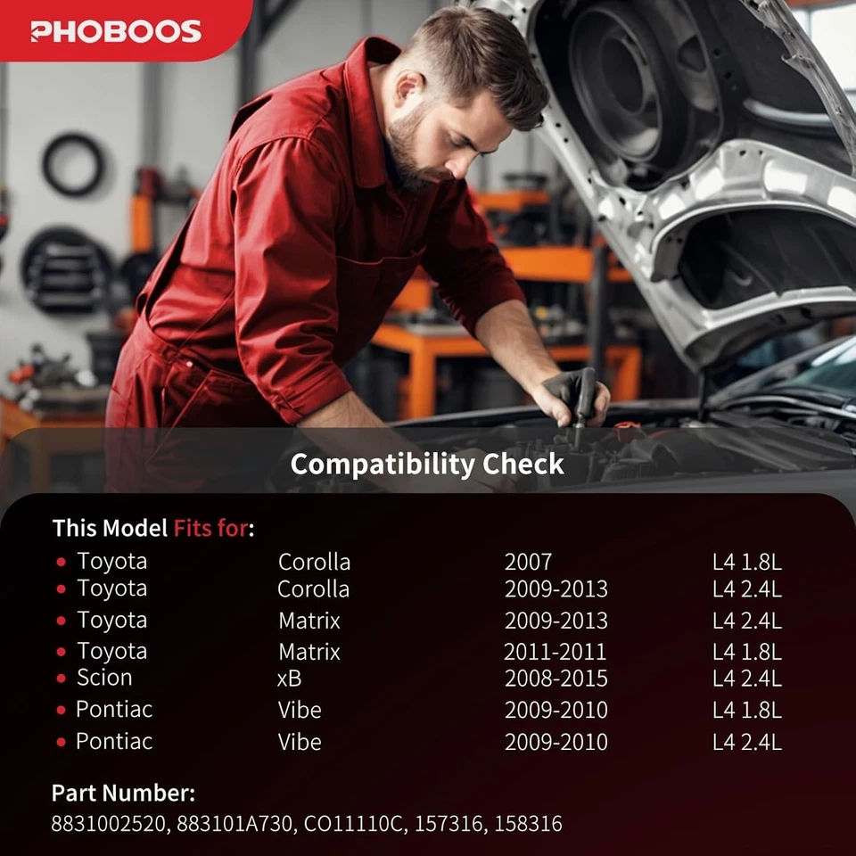 A/C Compressor Clutch Compatible with Toyota Corolla Matrix Scion xB Pontiac ... - Изображение 4 из 4